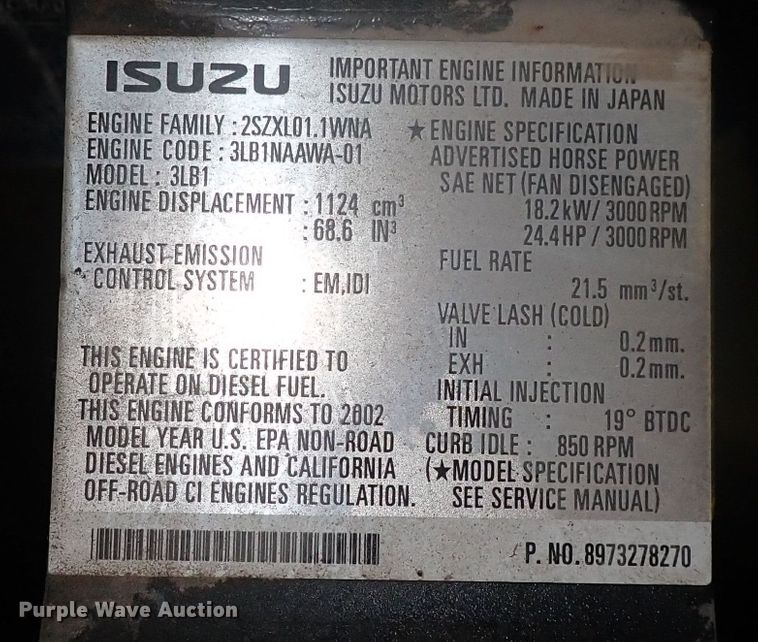 image for item DS7049 2006 Crafco SS125  melter applicator