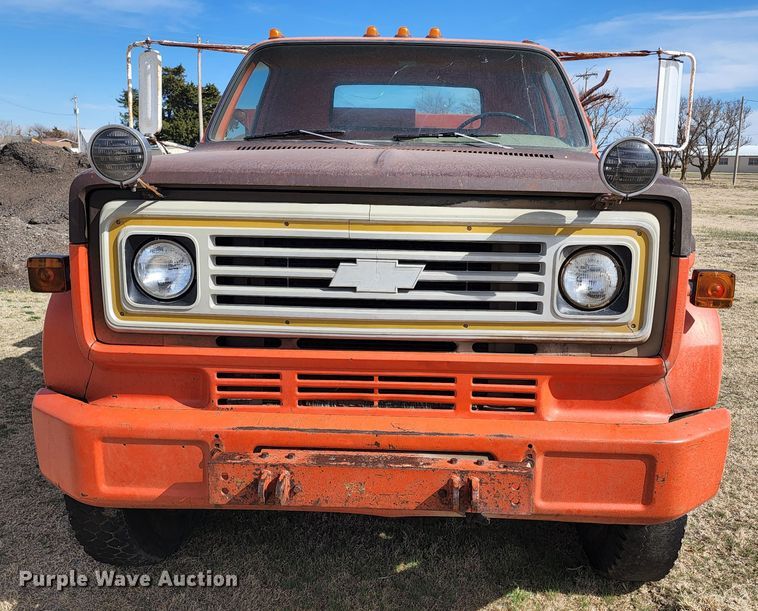 image for item GL9017 1976 Chevrolet C60  dump truck