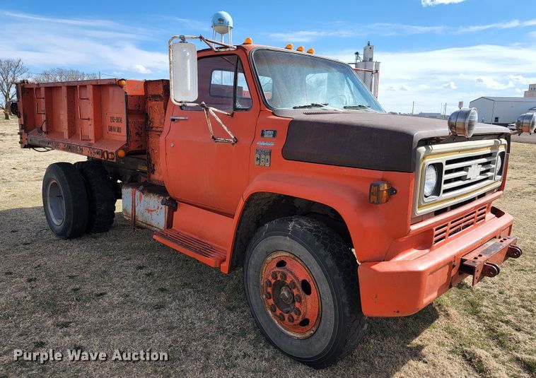 image for item GL9017 1976 Chevrolet C60  dump truck
