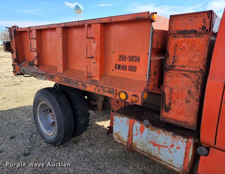 image for item GL9017 1976 Chevrolet C60  dump truck
