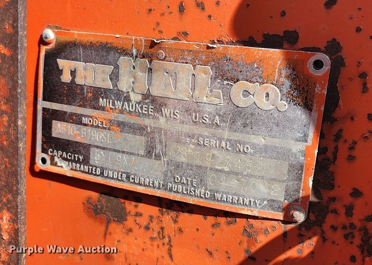 image for item GL9017 1976 Chevrolet C60  dump truck