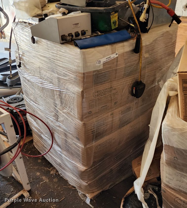 image for item IF9486 (4) pallets of Crafco crack sealant