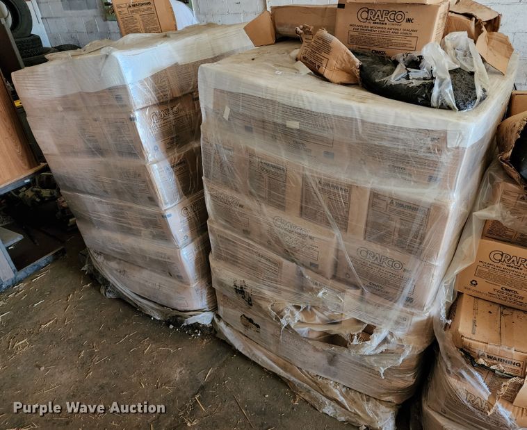 image for item IF9486 (4) pallets of Crafco crack sealant