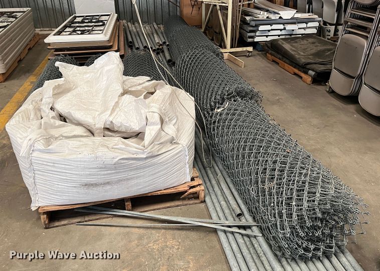 image for item IG9484 300'L x 3'H chain link fence