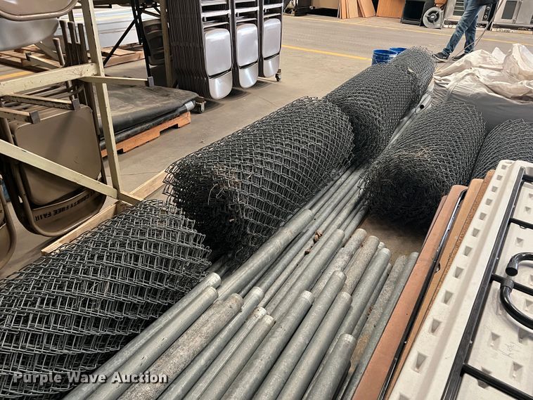 image for item IG9484 300'L x 3'H chain link fence