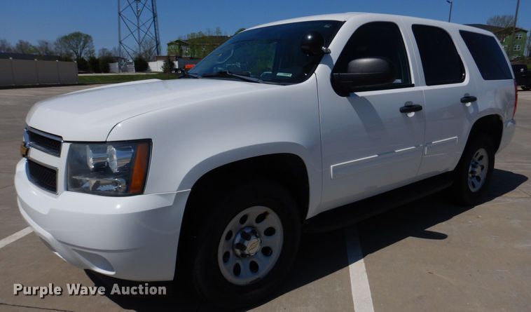 image for item IM9730 2012 Chevrolet Tahoe Police  SUV