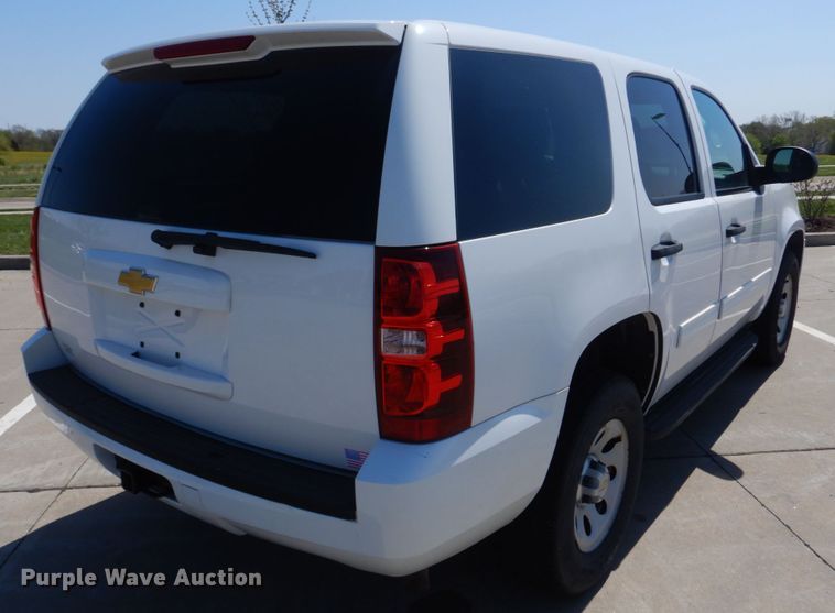 image for item IM9730 2012 Chevrolet Tahoe Police  SUV