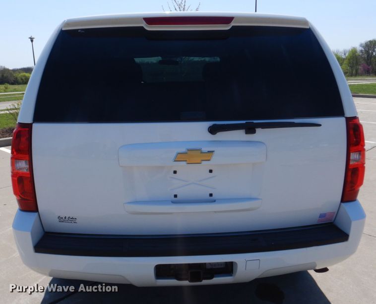 image for item IM9730 2012 Chevrolet Tahoe Police  SUV