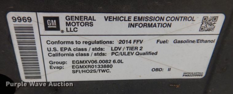 image for item IM9731 2014 Chevrolet Caprice Police