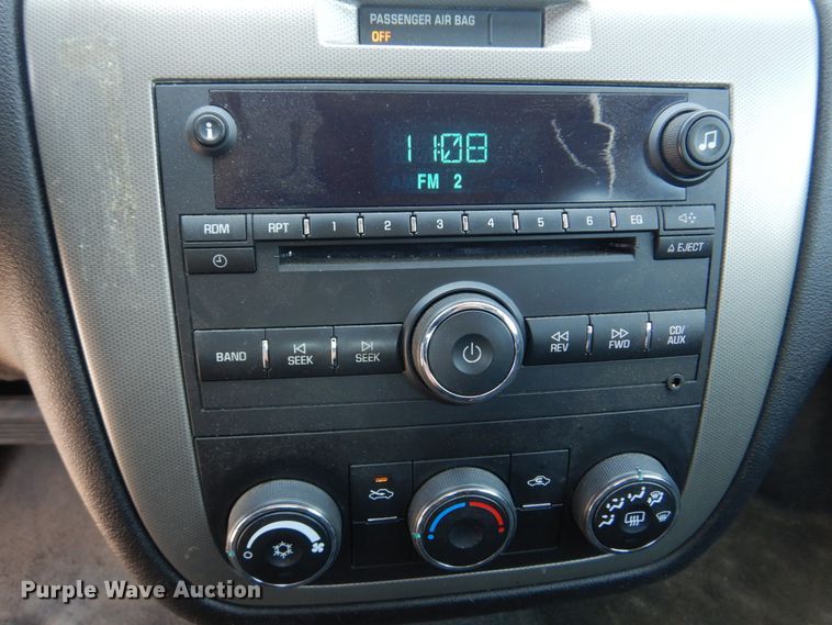 image for item IM9733 2012 Chevrolet Impala Police