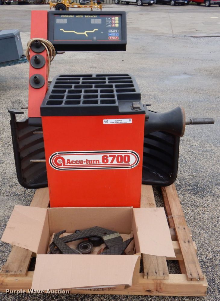 image for item IM9956 Accu-Turn 6700  wheel balancer
