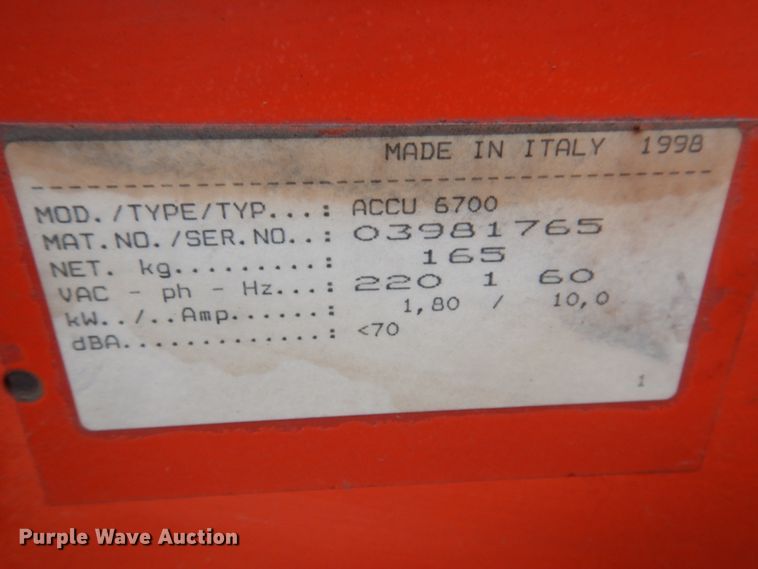 image for item IM9956 Accu-Turn 6700  wheel balancer