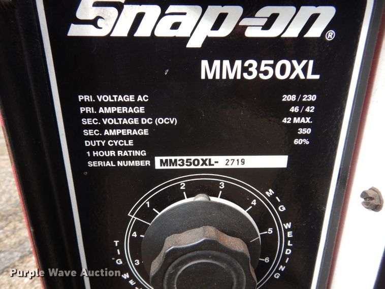 image for item IM9958 Snap-on MM350XL  welder