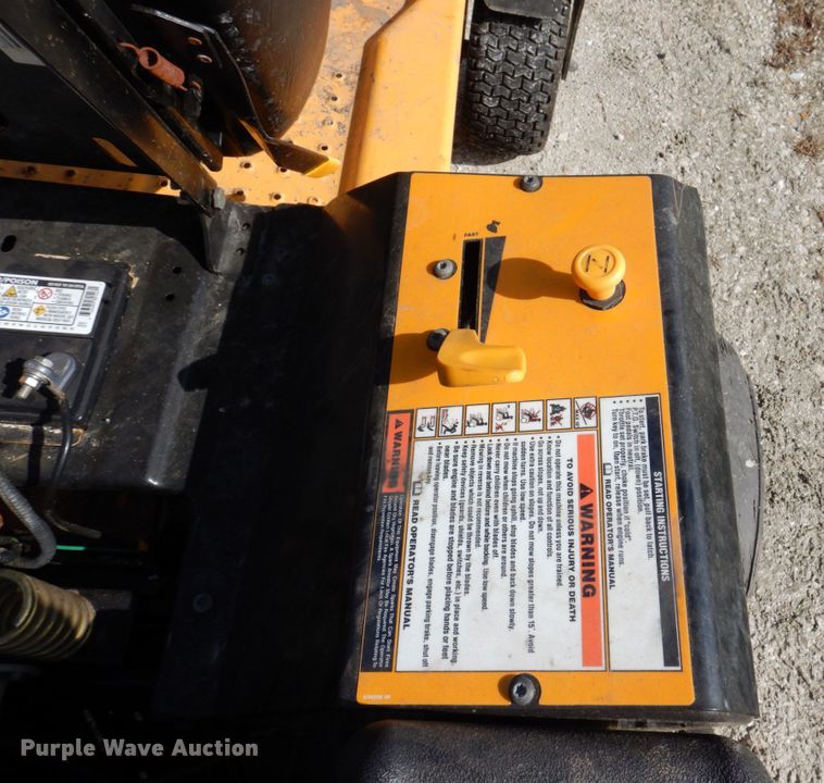 image for item IM9959 2013 Club Cadet Z Force S  ZTR lawn mower