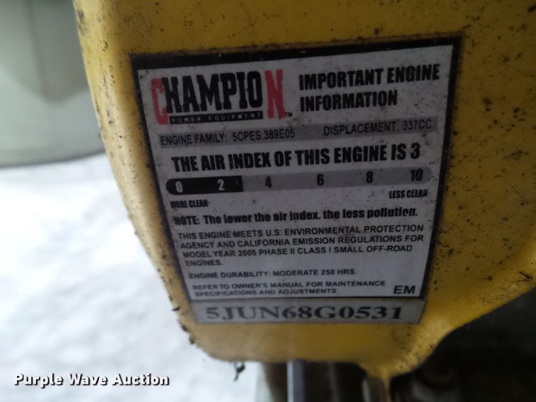 image for item IQ9755 Champion  generator