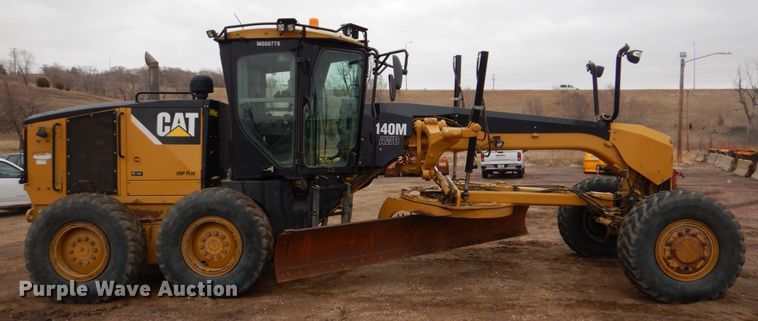 image for item IU9857 2011 Caterpillar 140M AWD  motor grader