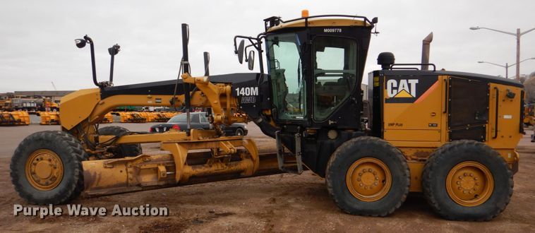 image for item IU9857 2011 Caterpillar 140M AWD  motor grader