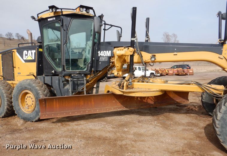 image for item IU9857 2011 Caterpillar 140M AWD  motor grader