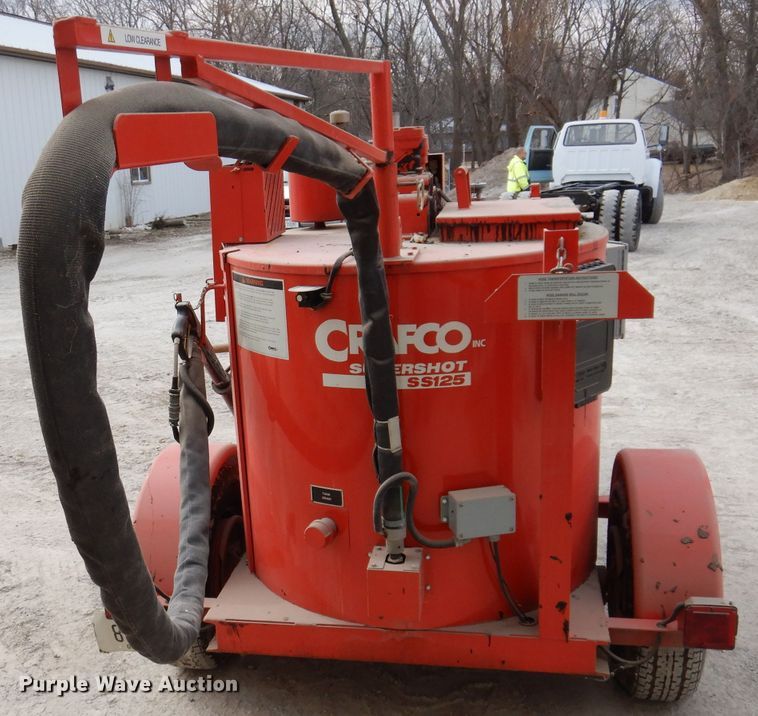 image for item JK9482 2000 Crafco SS125  melter applicator