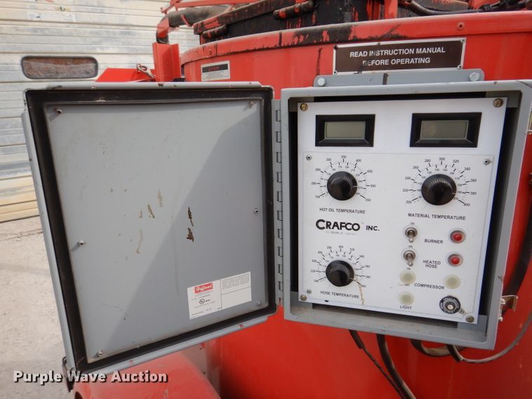 image for item JK9482 2000 Crafco SS125  melter applicator