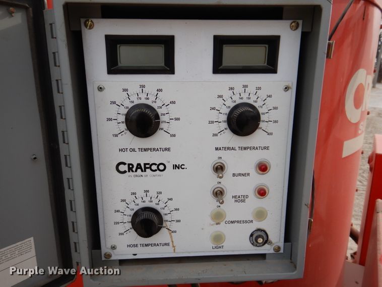 image for item JK9482 2000 Crafco SS125  melter applicator