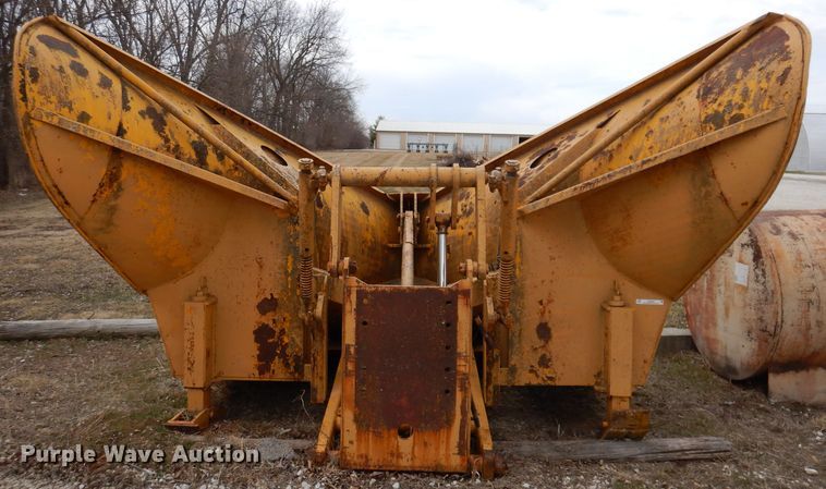 image for item JK9484 12' W motor grader snow plow