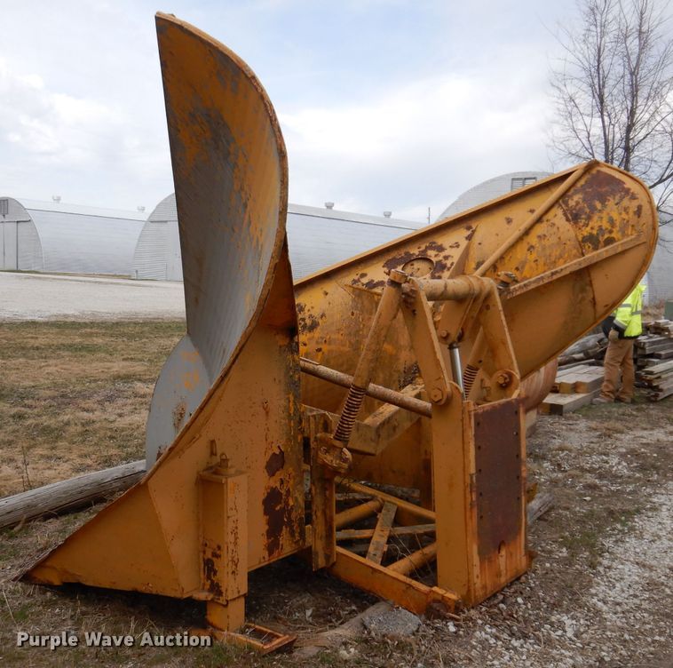 image for item JK9484 12' W motor grader snow plow