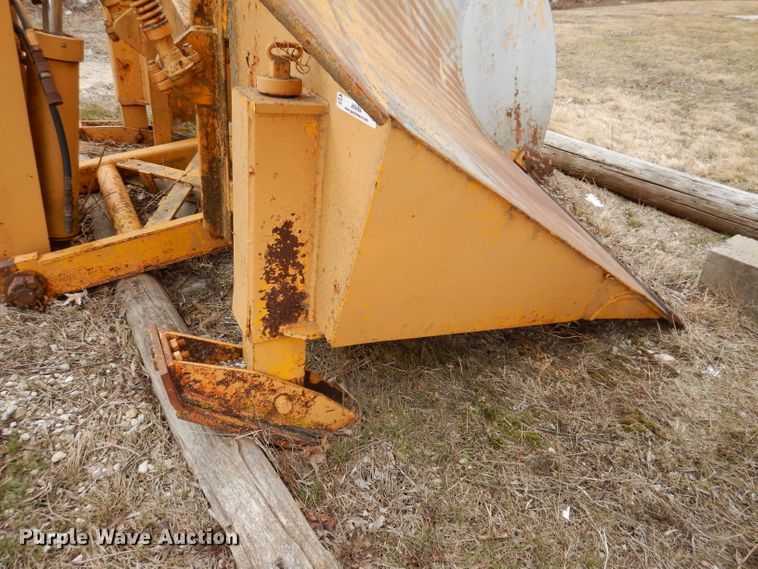 image for item JK9484 12' W motor grader snow plow