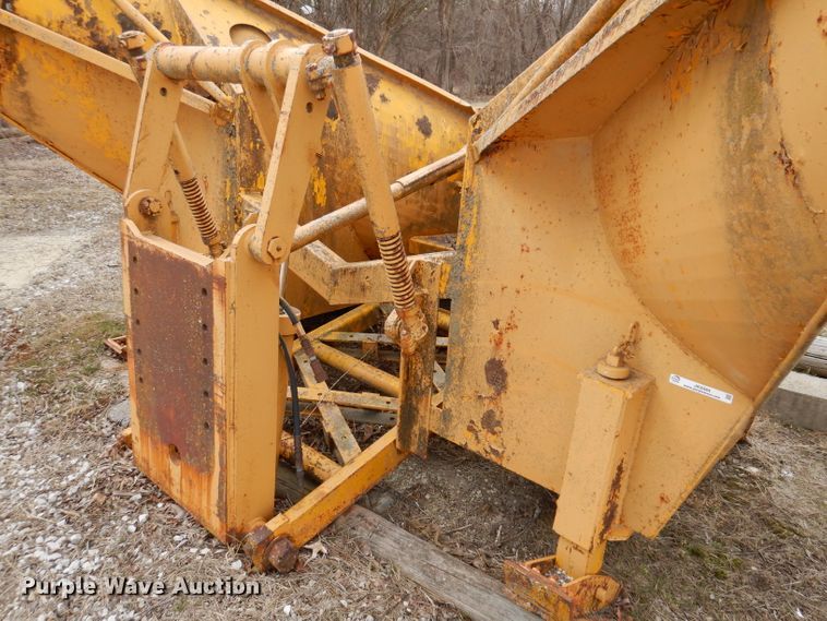 image for item JK9484 12' W motor grader snow plow