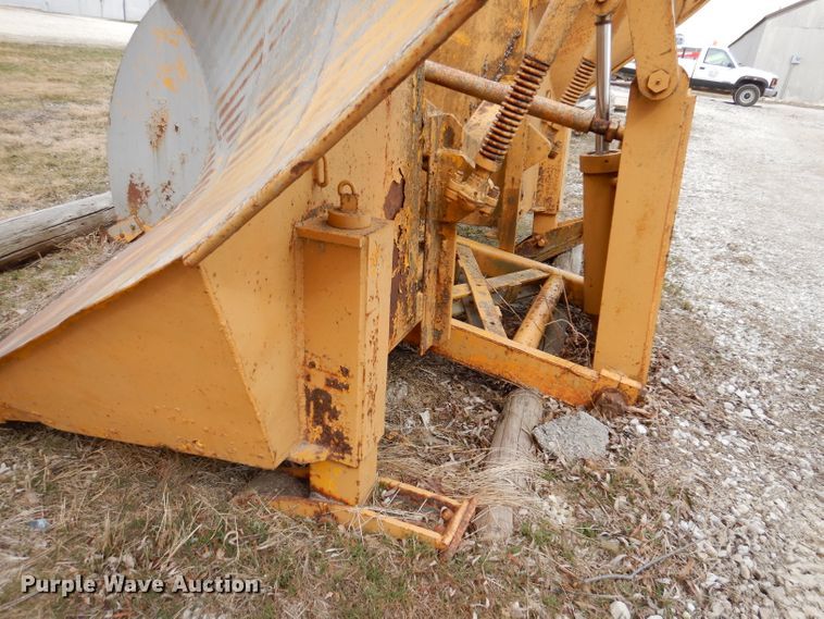 image for item JK9484 12' W motor grader snow plow