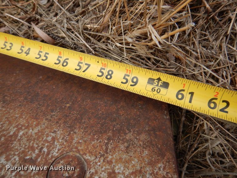 image for item JK9484 12' W motor grader snow plow