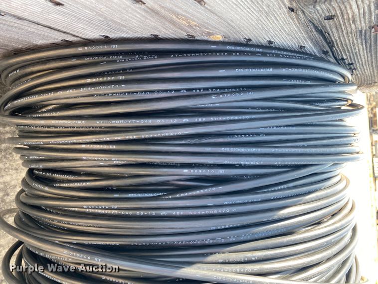 image for item JL9040 (6) spools of fiber optic cable