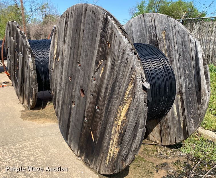 image for item JL9040 (6) spools of fiber optic cable