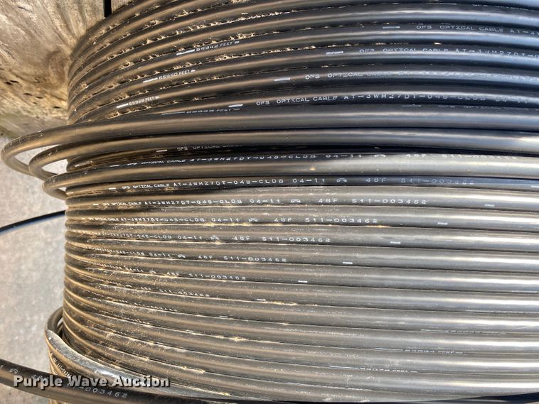 image for item JL9040 (6) spools of fiber optic cable