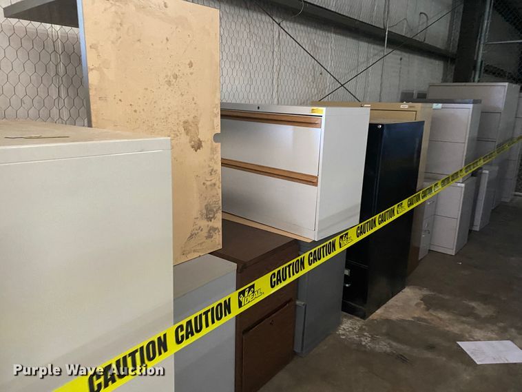 image for item JL9043 Approximately 25 file cabinets