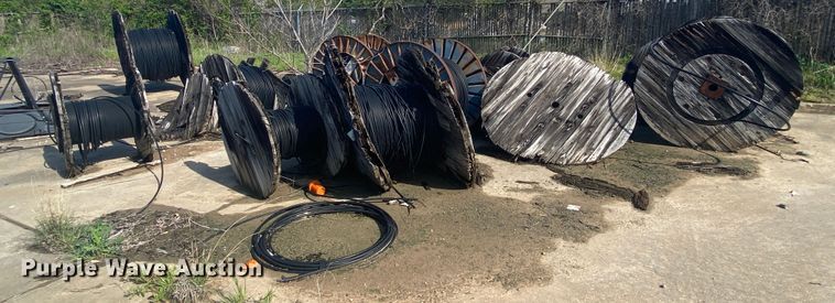 image for item JL9053 (14) spools of fiber optic cable