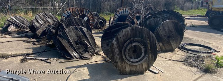 image for item JL9053 (14) spools of fiber optic cable