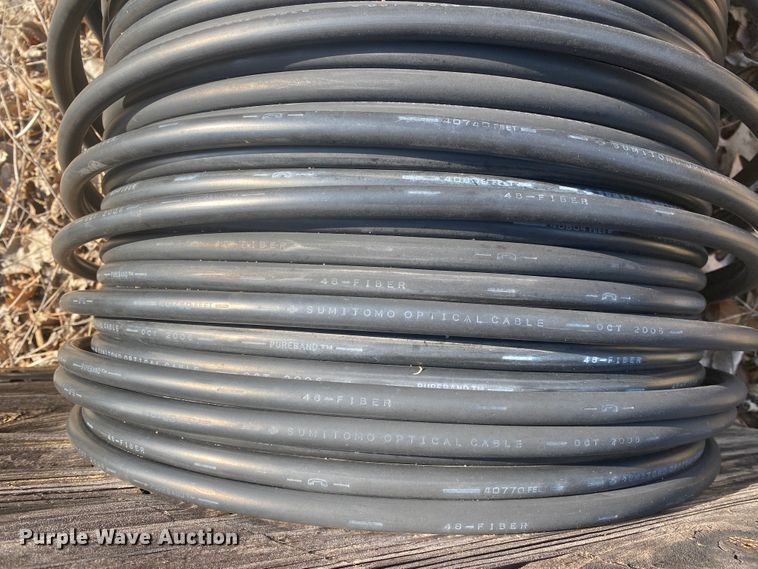 image for item JL9053 (14) spools of fiber optic cable