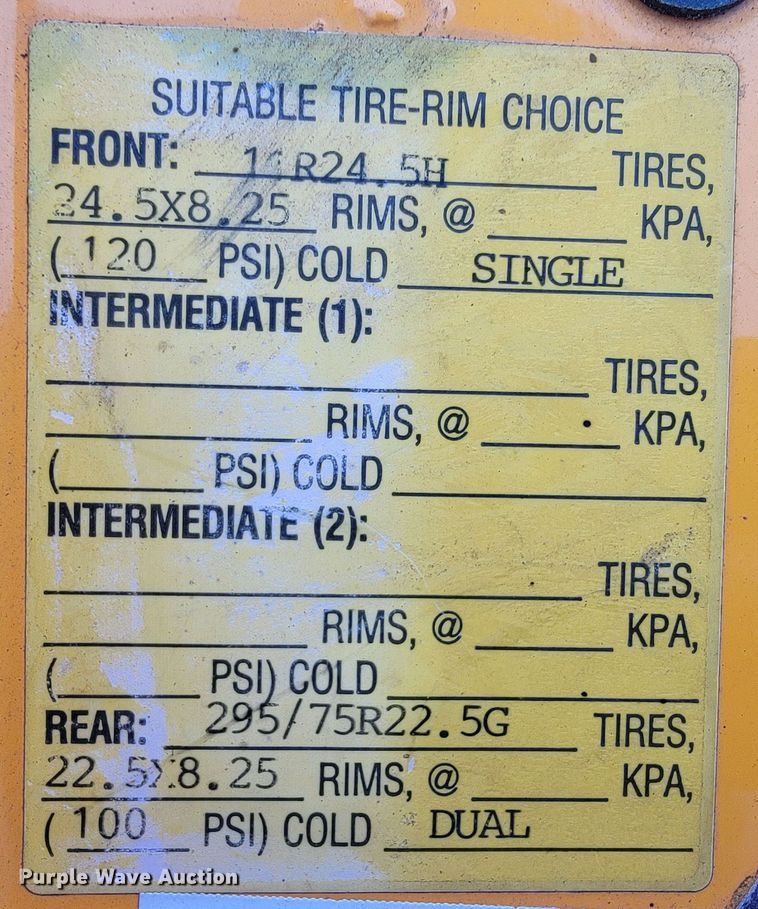 image for item JL9645 2006 International 7400  dump truck