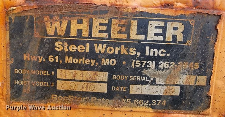 image for item JL9645 2006 International 7400  dump truck