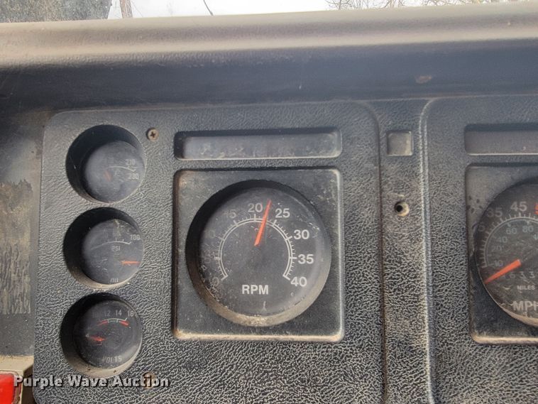 image for item JL9659 1988 International F1954  dump truck