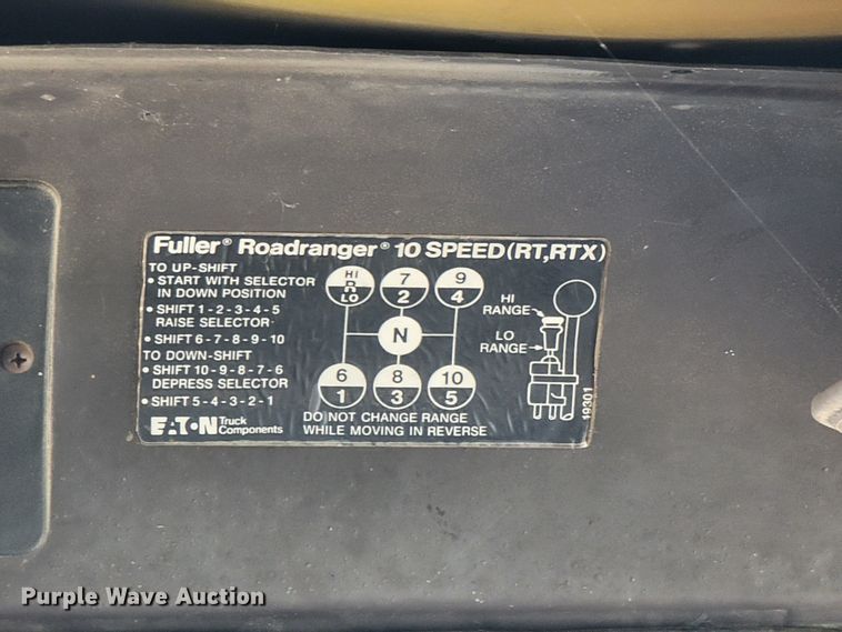 image for item JL9659 1988 International F1954  dump truck