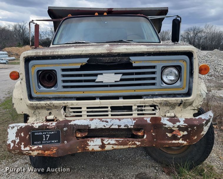 image for item JL9660 1977 Chevrolet C65  dump truck