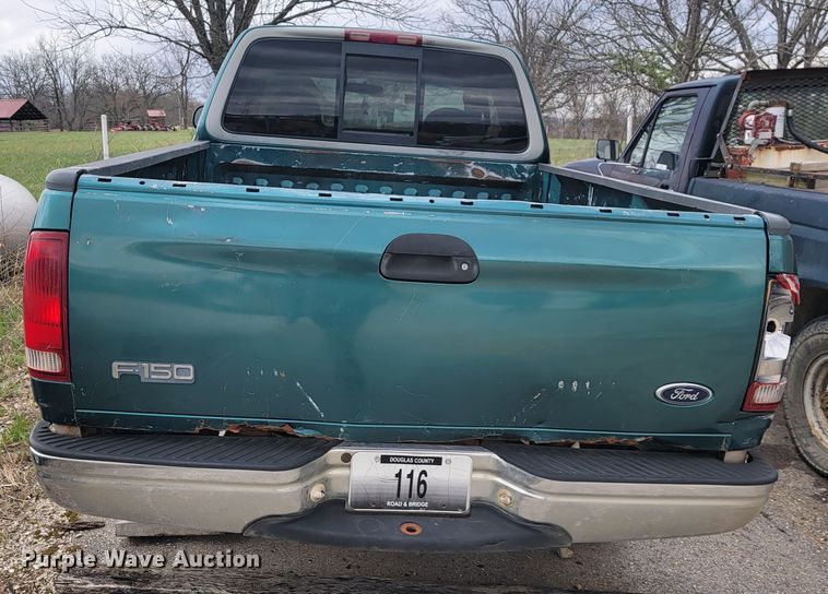 image for item JL9662 1998 Ford F150  SuperCab pickup truck