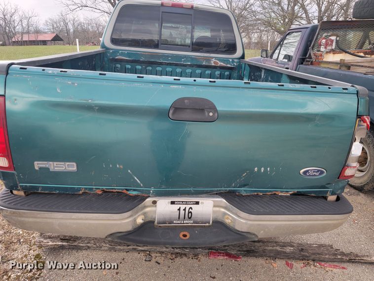 image for item JL9662 1998 Ford F150  SuperCab pickup truck