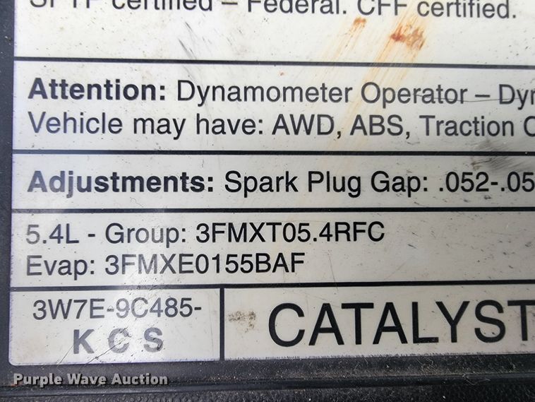 image for item JL9669 2003 Ford F150  SuperCab pickup truck