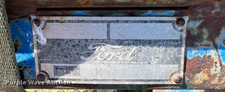 image for item JQ9031 Ford 903  post hole auger