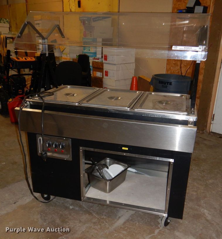 image for item KE9034 Vollrath  three well steam table