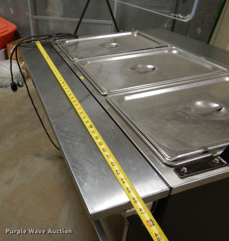 image for item KE9034 Vollrath  three well steam table
