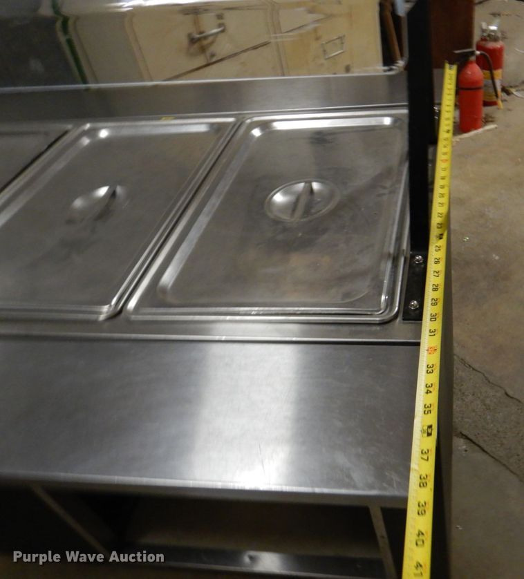 image for item KE9034 Vollrath  three well steam table